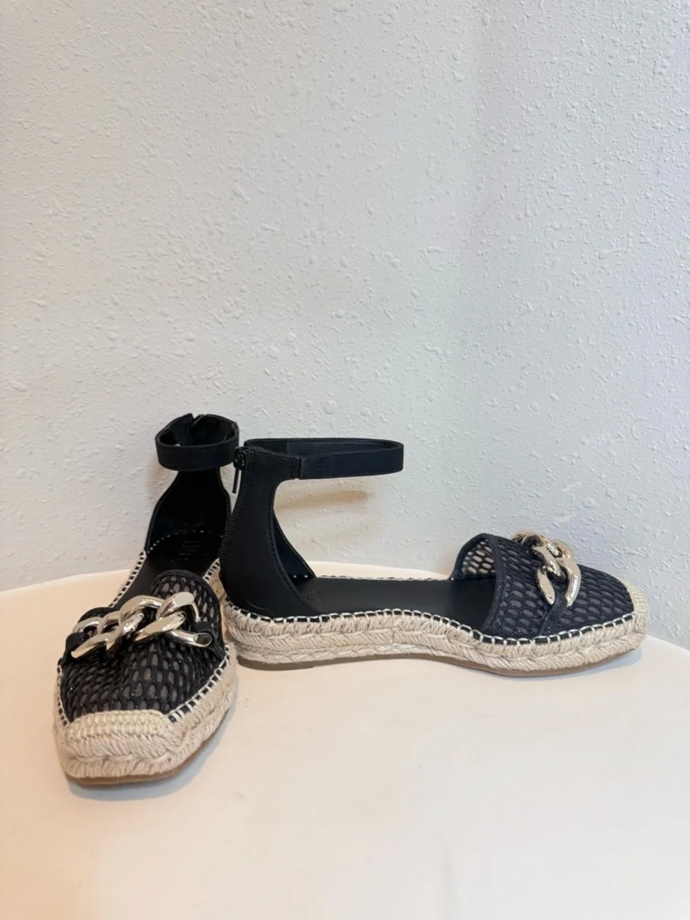 INC International Concepts black mesh